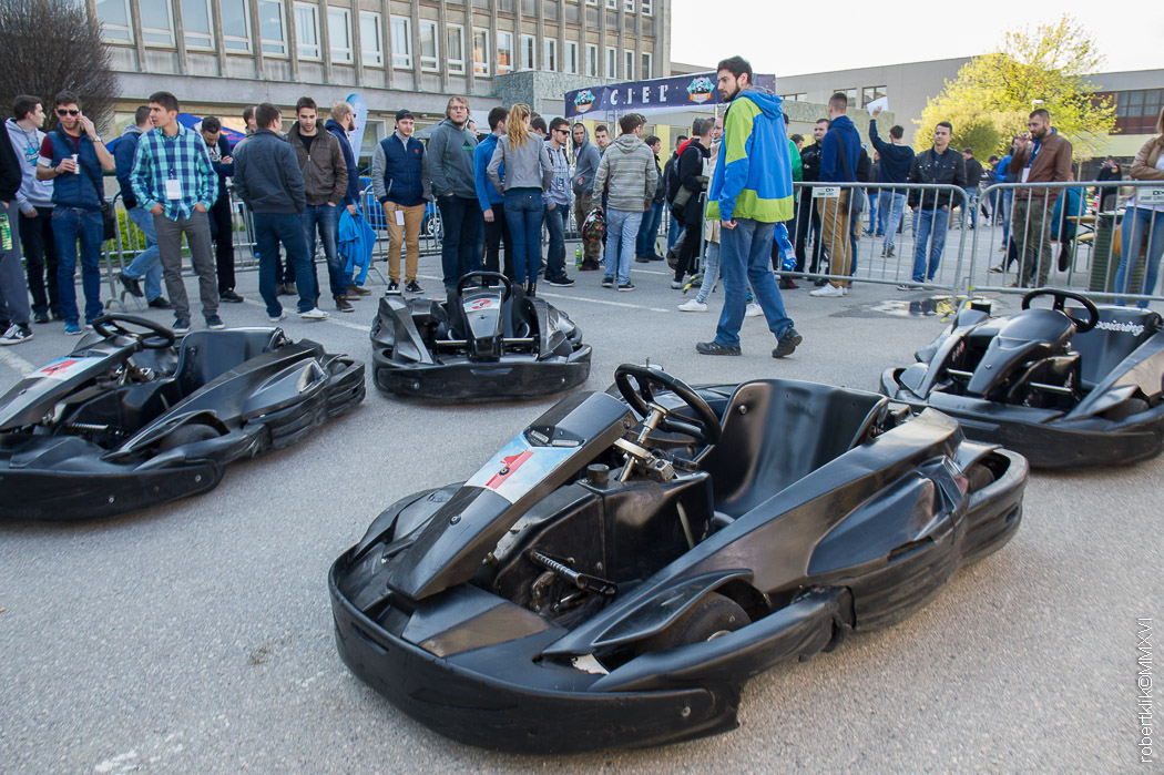 TU-KART 2016 Prvé motokárové preteky na akademickej pôde