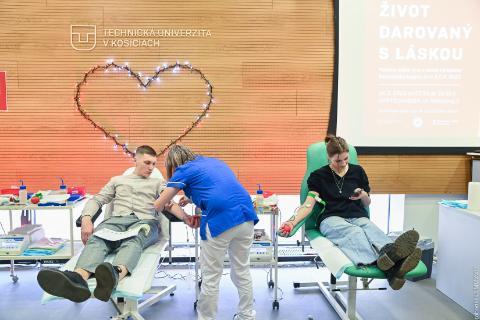 Valentínska kvapka krvi na TUKE 2023