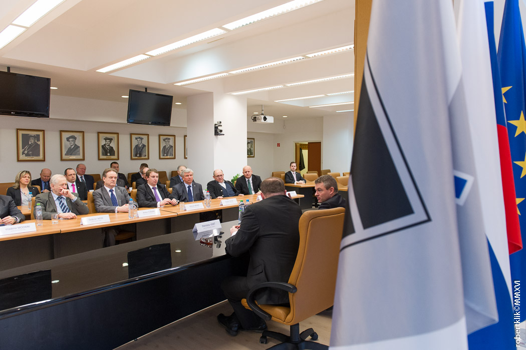 Návšteva predsedu Národnej rady SR Petra Pellegriniho na TUKE