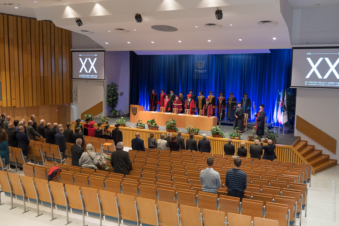 Awarding the honorary title of Doctor Honoris Causa TUKE