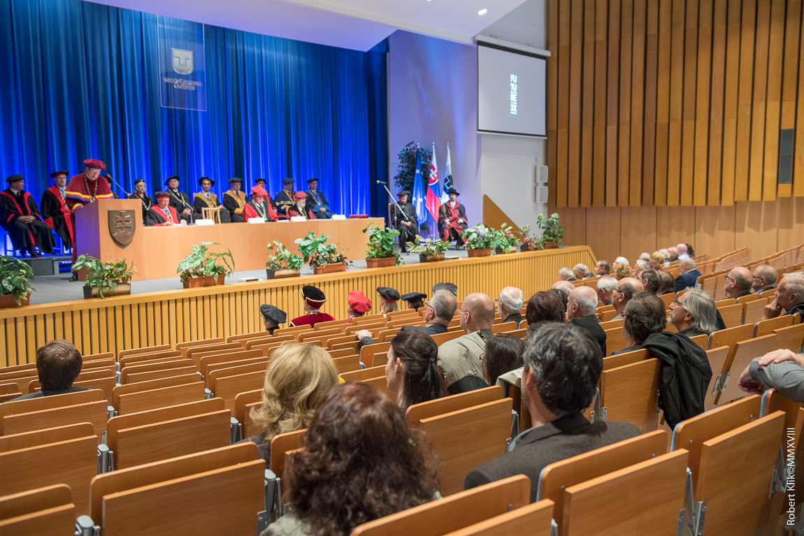 Awarding the honorary title of Doctor Honoris Causa TUKE