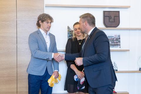 Vedenie TUKE prijalo úspešných olympionikov z LOH 2024 v Paríži