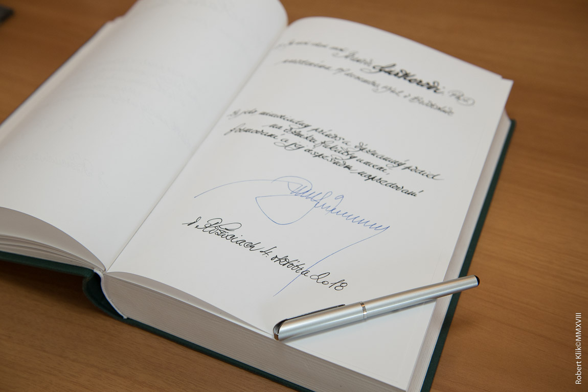 Awarding the honorary title of Doctor Honoris Causa TUKE