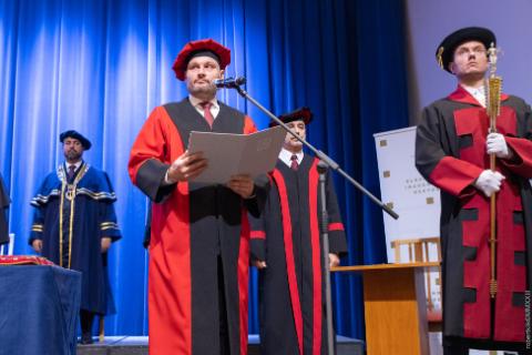 Slávnostná inaugurácia rektora Technickej univerzity v Košiciach 15.11.2023.