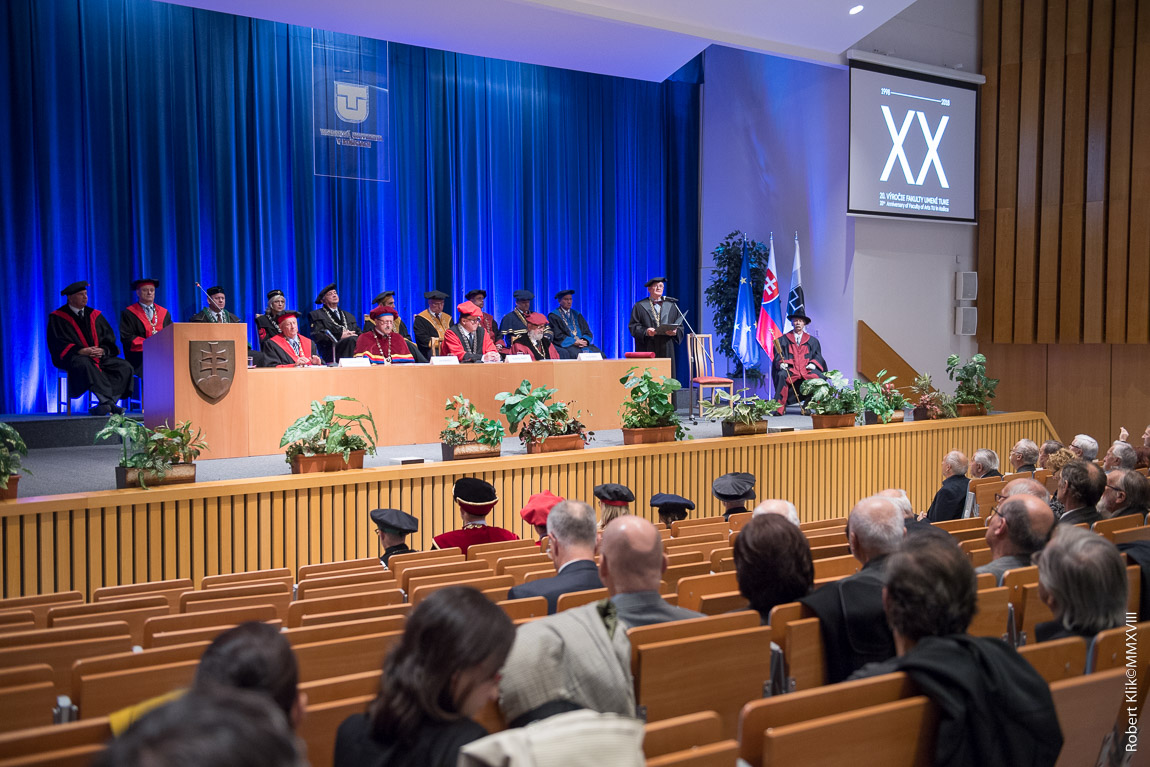 Awarding the honorary title of Doctor Honoris Causa TUKE
