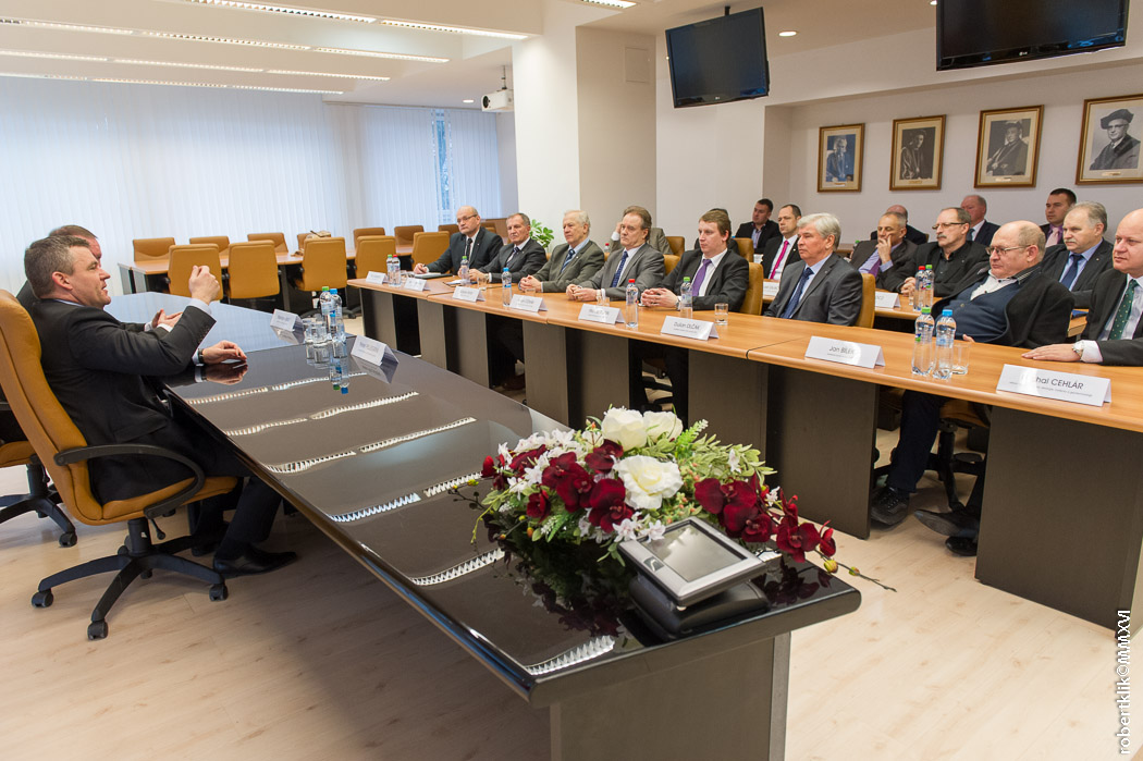 Návšteva predsedu Národnej rady SR Petra Pellegriniho na TUKE