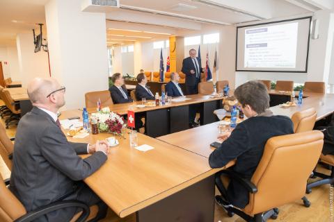Visit of the Swiss Ambassador