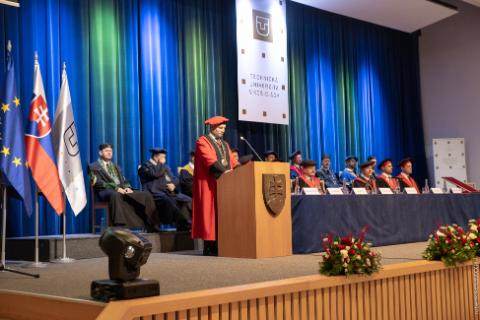 Slávnostná inaugurácia rektora Technickej univerzity v Košiciach 15.11.2023.
