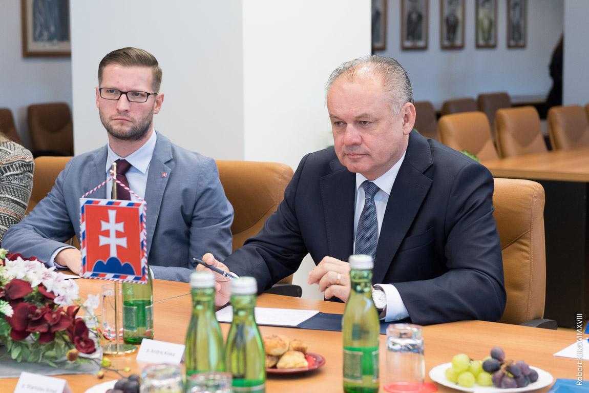 Prezident SR navštívil TUKE