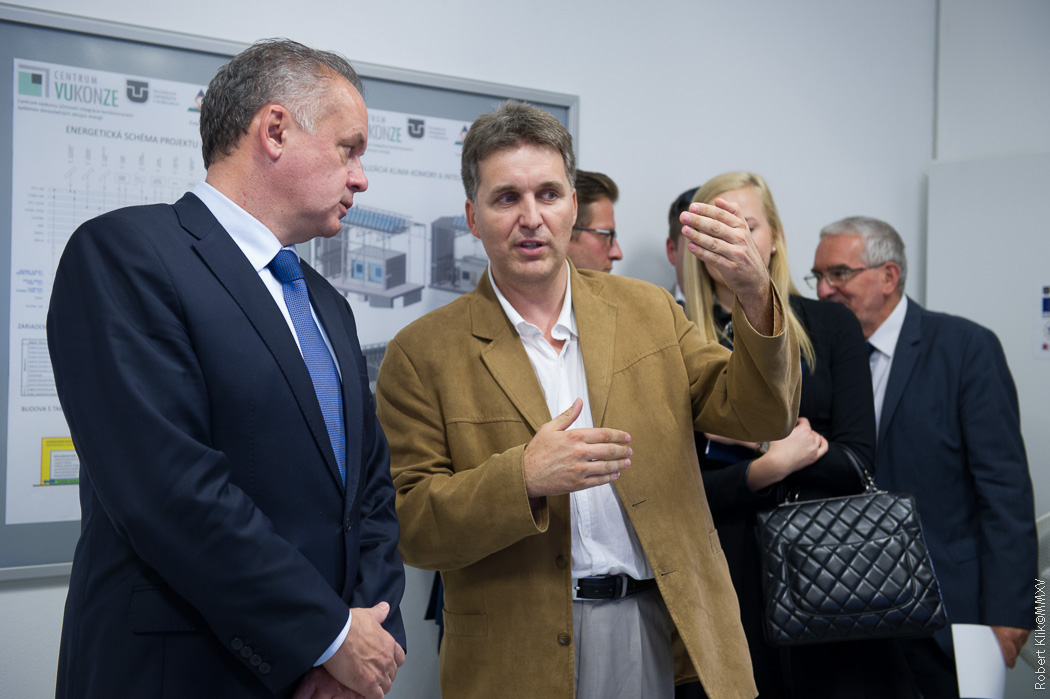 Návšteva prezidenta Slovenskej republiky na TUKE