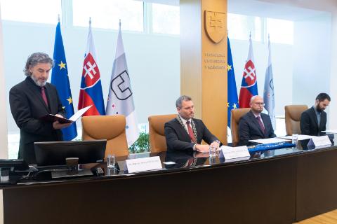 Inaugurácia dekana Fakulty umení