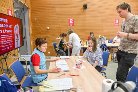 Valentínska kvapka krvi na TUKE 2023