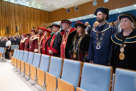 Slávnostná inaugurácia rektora Technickej univerzity v Košiciach 15.11.2023.
