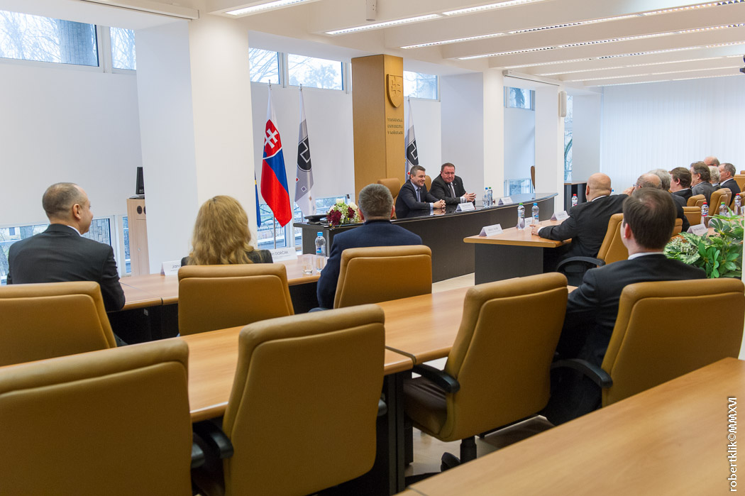 Návšteva predsedu Národnej rady SR Petra Pellegriniho na TUKE