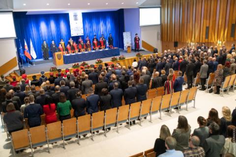 Slávnostná inaugurácia rektora Technickej univerzity v Košiciach 15.11.2023.