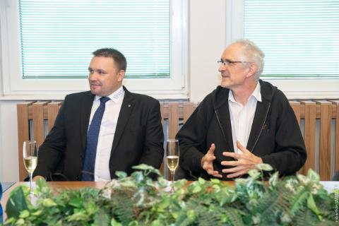 Prijatie novovymenovaných profesorov
