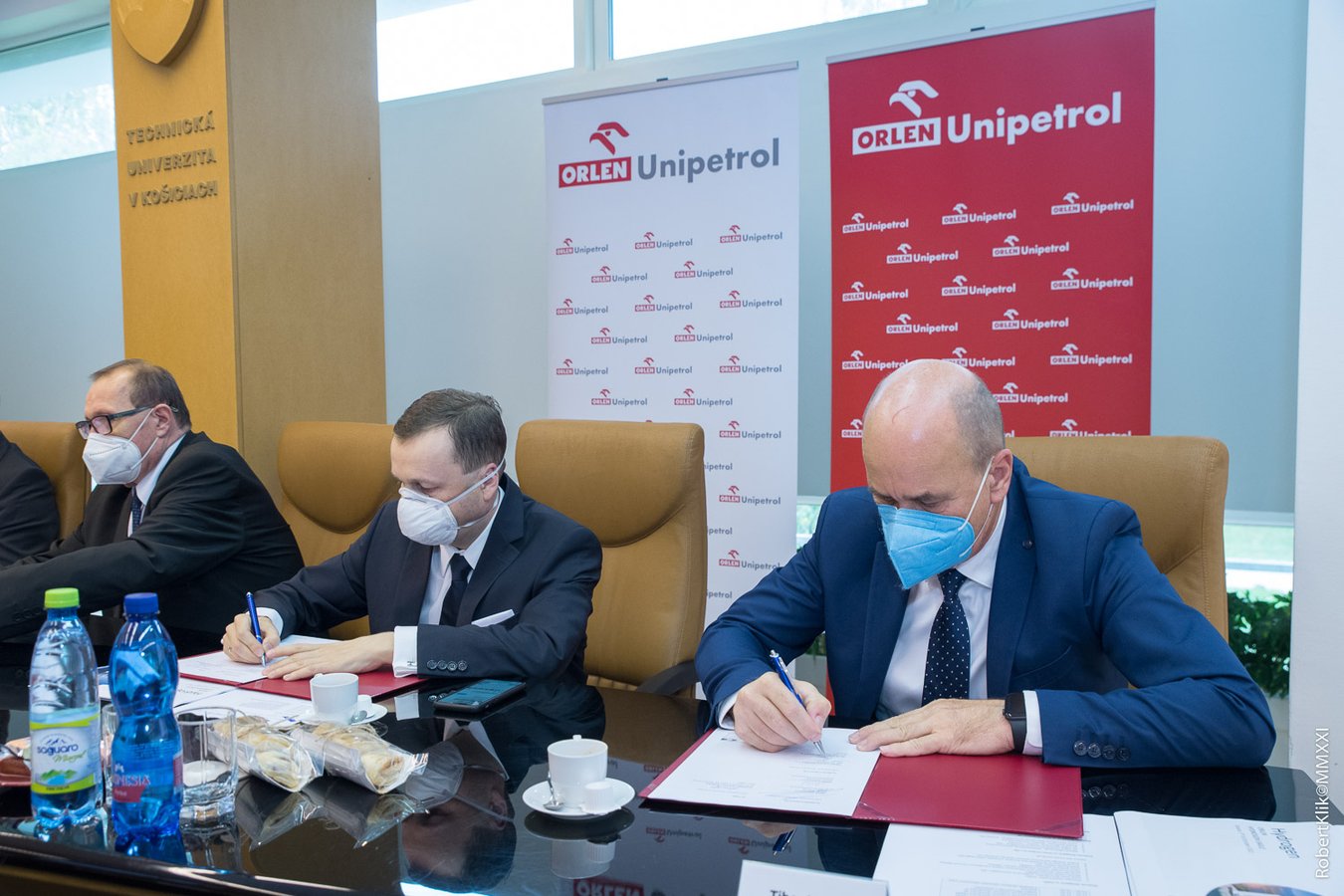 TUKE, ORLEN Unipetrol a.s. a ORLEN Unipetrol Slovakia s. r. o. podpísali Memorandum o porozumení a spolupráci