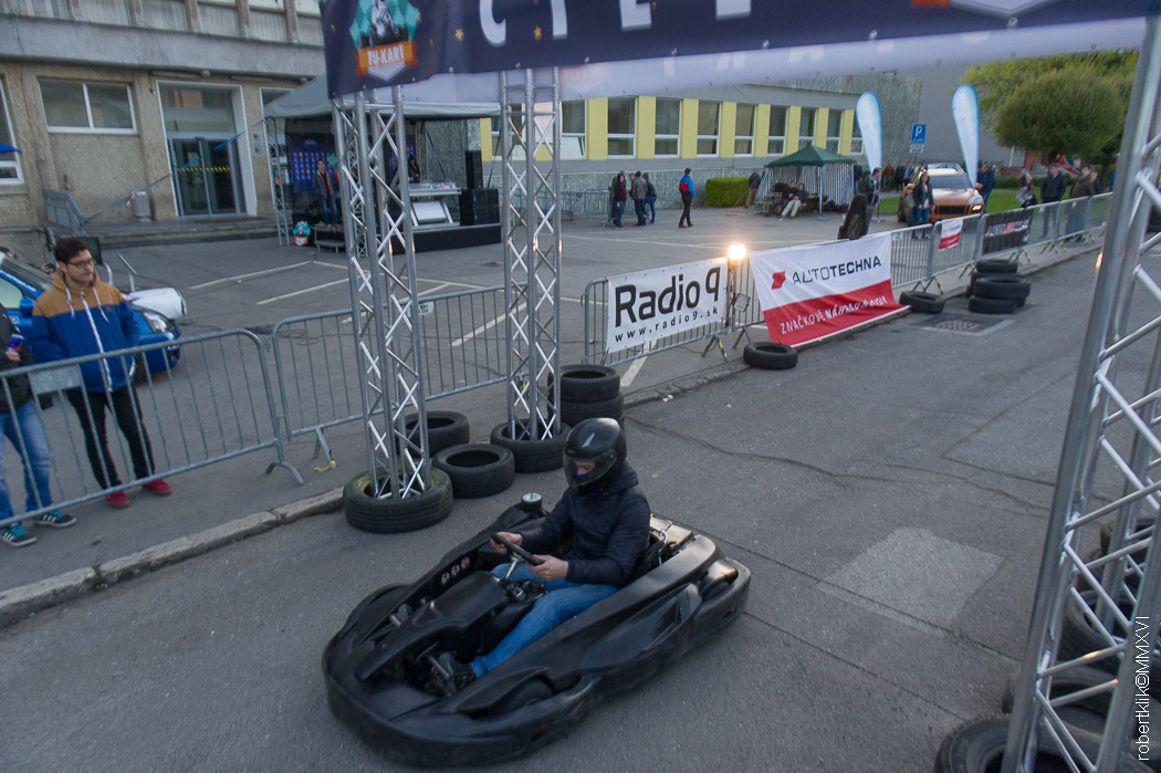 TU-KART 2016 Prvé motokárové preteky na akademickej pôde
