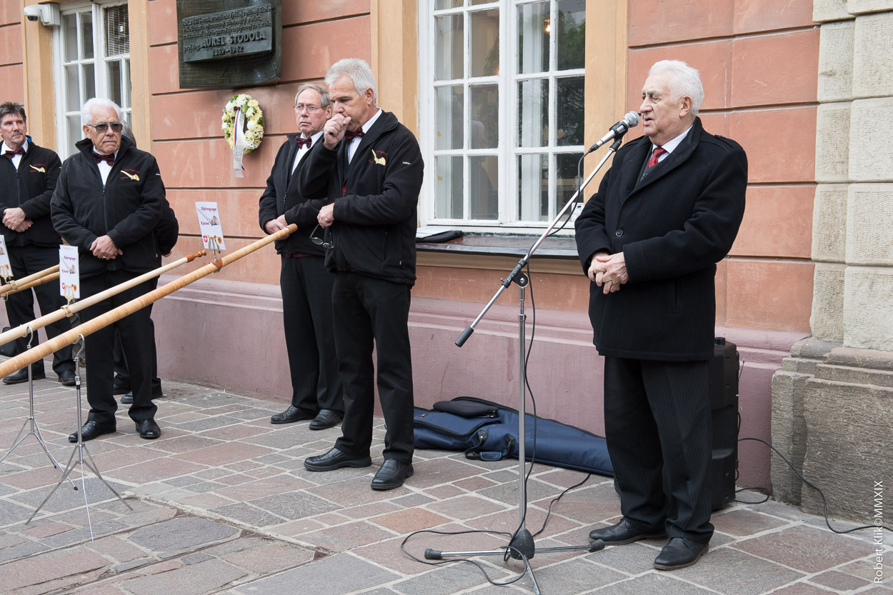 The highlight of the celebration of Aurel Stodola anniversary was the gala event