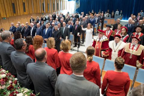 Slávnostné zhromaždenie akademickej obce a vedeckej rady TUKE
