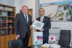 Návšteva japonského veľvyslanca na TUKE