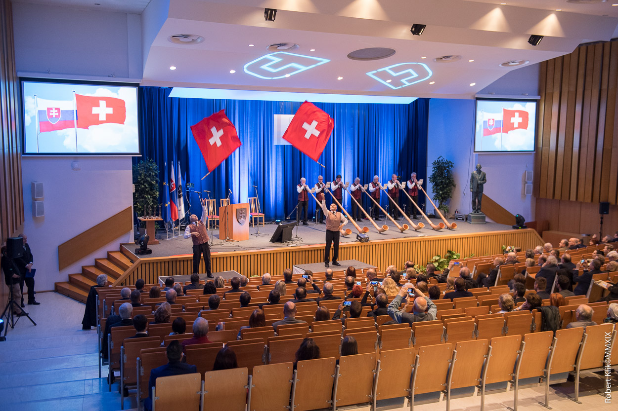 The highlight of the celebration of Aurel Stodola anniversary was the gala event