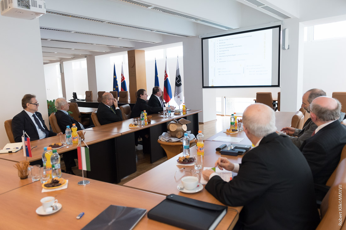 TUKE navštívilo nové vedenie Óbuda University v Budapešti