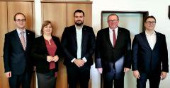 Pracovná návšteva členov vedenia Univerzity Hradec Králové
