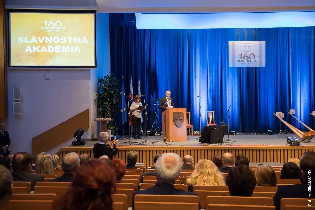 The highlight of the celebration of Aurel Stodola anniversary was the gala event