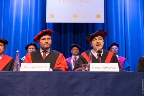 Slávnostná inaugurácia rektora Technickej univerzity v Košiciach 15.11.2023.