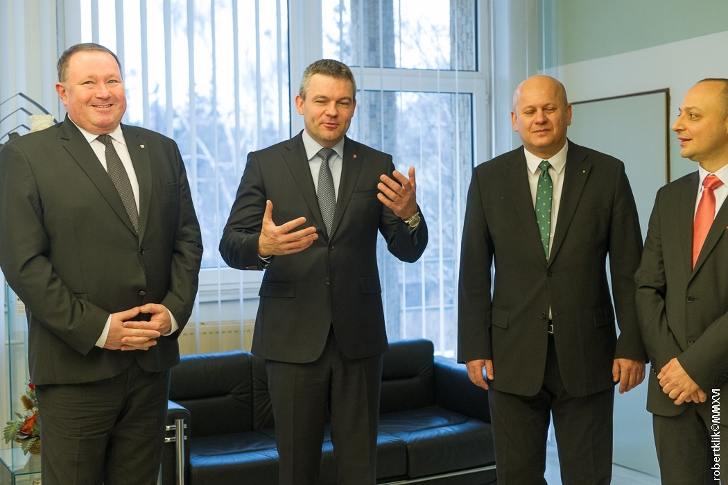 Návšteva predsedu Národnej rady SR Petra Pellegriniho na TUKE