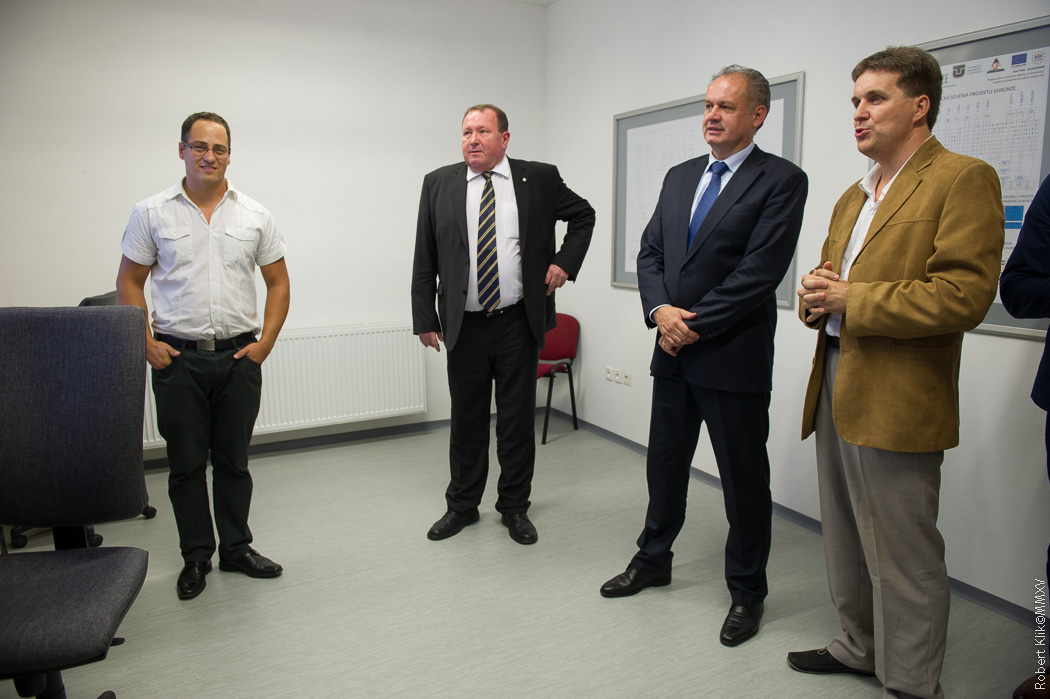 Návšteva prezidenta Slovenskej republiky na TUKE