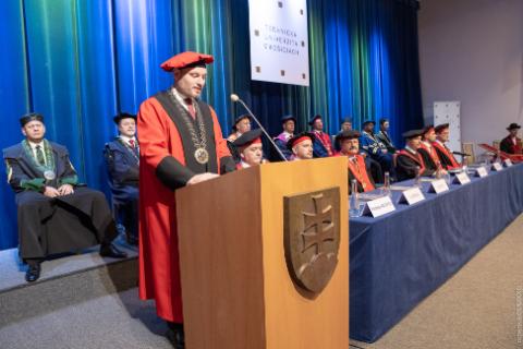 Slávnostná inaugurácia rektora Technickej univerzity v Košiciach 15.11.2023.