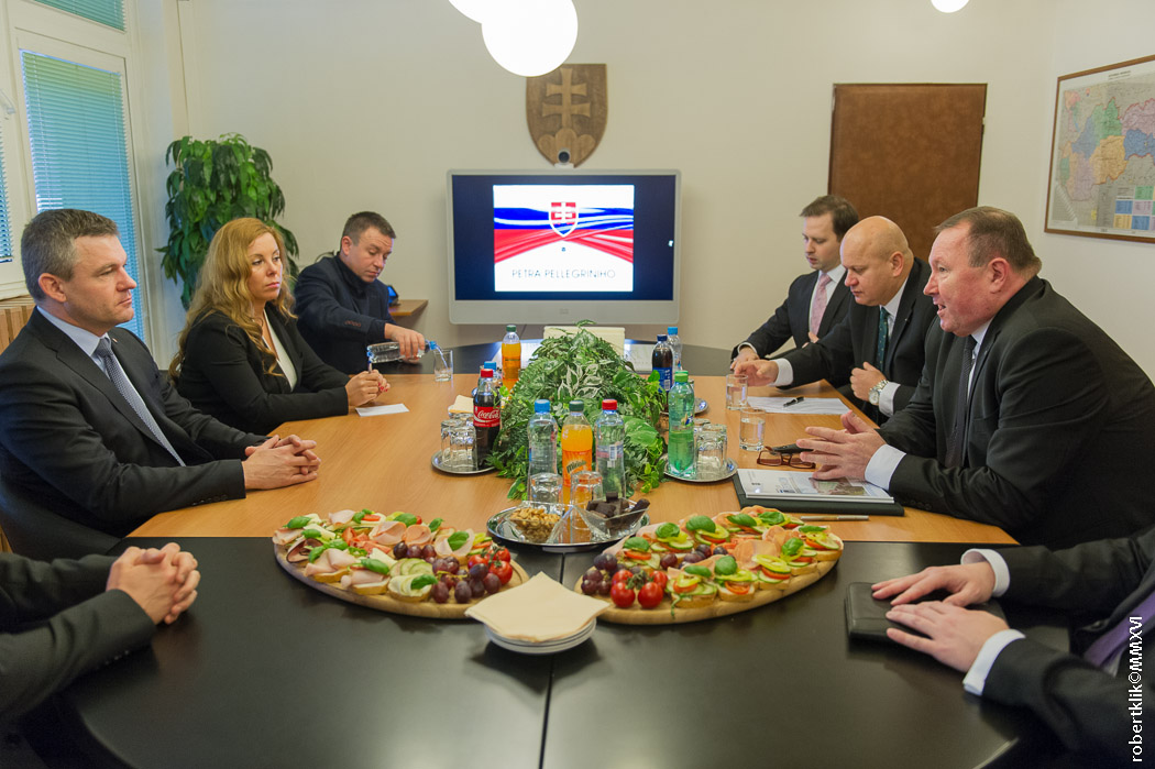 Návšteva predsedu Národnej rady SR Petra Pellegriniho na TUKE