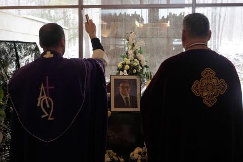 Posledná rozlúčka s prof. Kmeťom