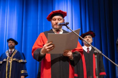 Slávnostná inaugurácia rektora Technickej univerzity v Košiciach 15.11.2023.