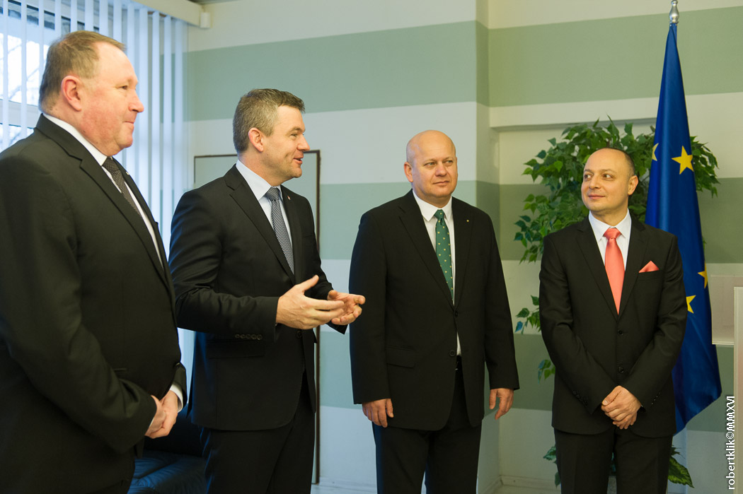 Návšteva predsedu Národnej rady SR Petra Pellegriniho na TUKE