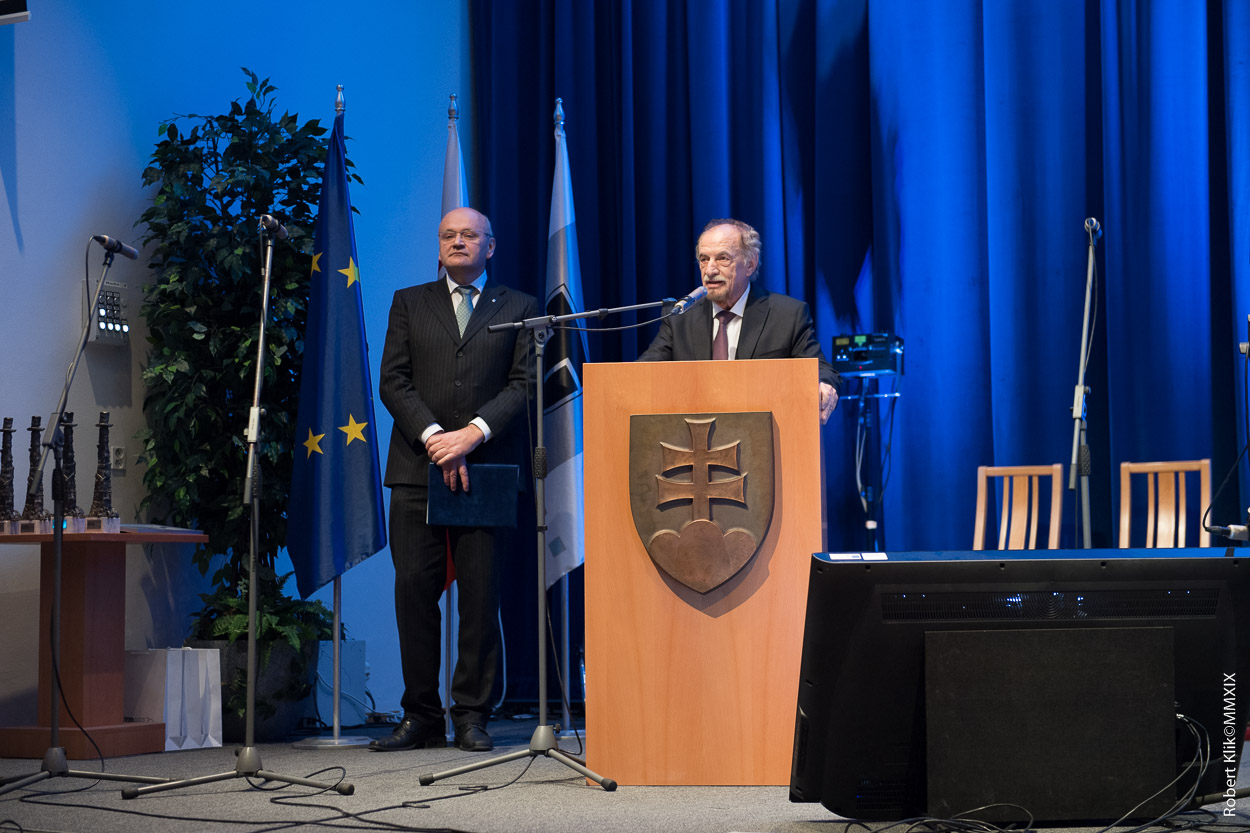 The highlight of the celebration of Aurel Stodola anniversary was the gala event