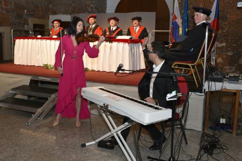 Udelenie čestného titulu Doctor honoris causa prof. Ing. Vladimírovi Vašekovi, CSc.