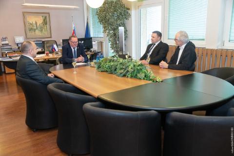 Prijatie novovymenovaných profesorov