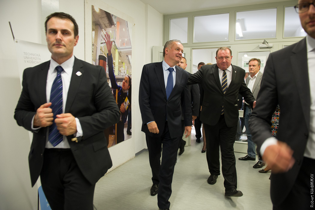 Návšteva prezidenta Slovenskej republiky na TUKE