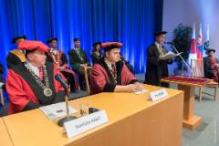 Awarding the honorary title of Doctor Honoris Causa TUKE