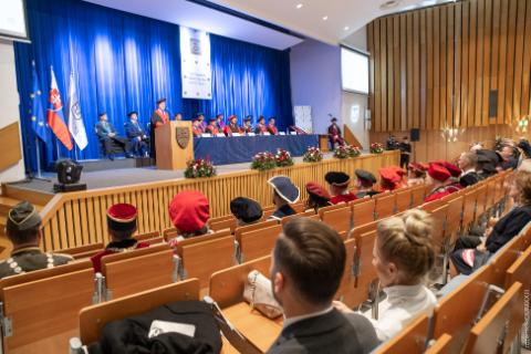 Slávnostná inaugurácia rektora Technickej univerzity v Košiciach 15.11.2023.