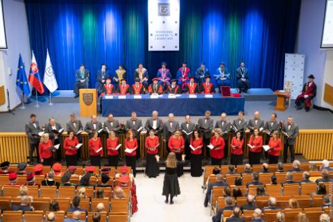Slávnostná inaugurácia rektora Technickej univerzity v Košiciach 15.11.2023.