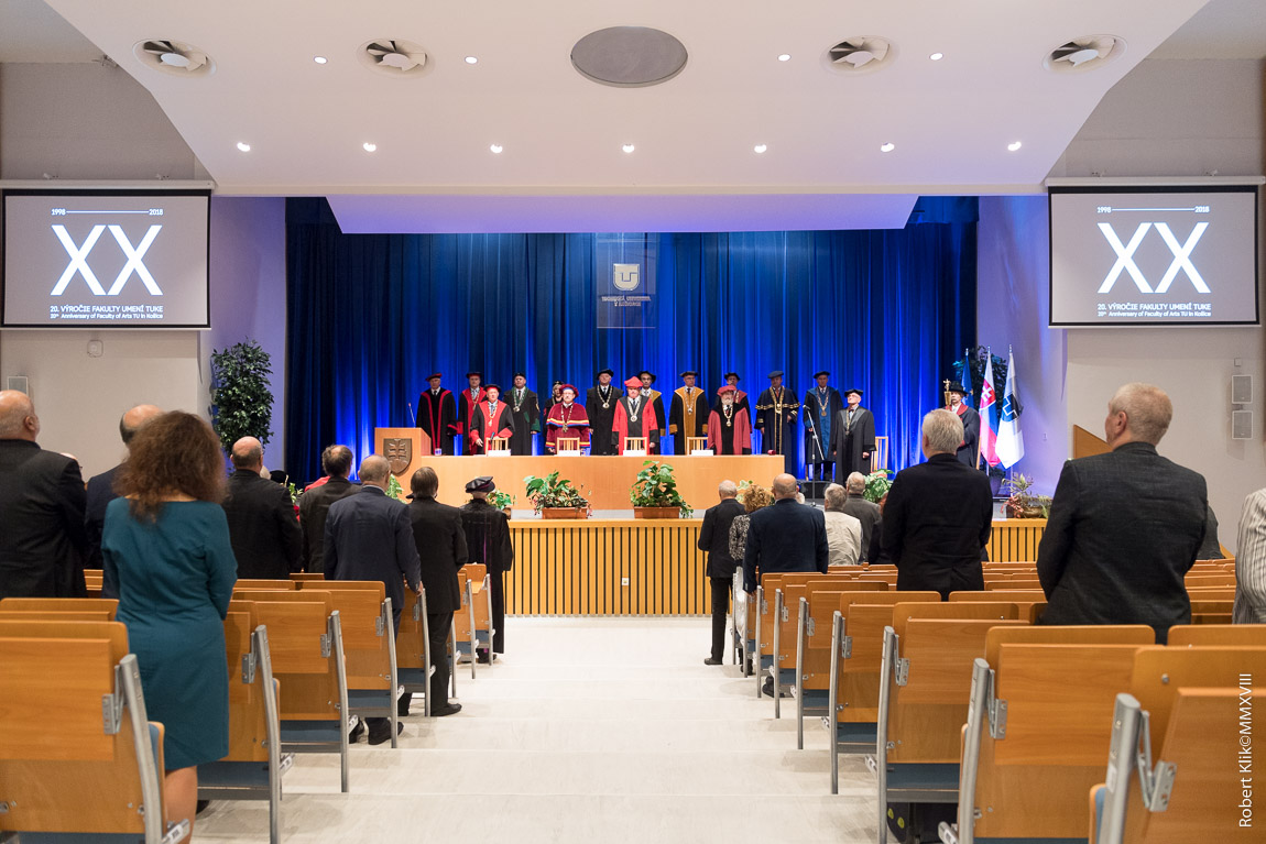 Awarding the honorary title of Doctor Honoris Causa TUKE