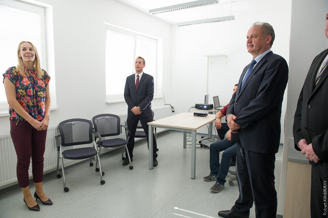 Návšteva prezidenta Slovenskej republiky na TUKE