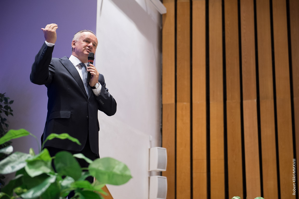 Prezident SR navštívil TUKE