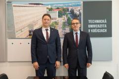 Návšteva francúzskeho veľvyslanca na TUKE