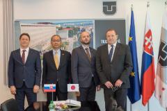 Návšteva japonského veľvyslanca na TUKE