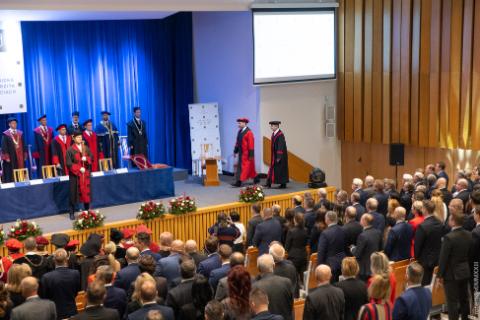 Slávnostná inaugurácia rektora Technickej univerzity v Košiciach 15.11.2023.